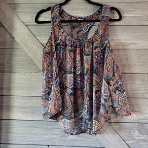 Ladies  western tank sz M
